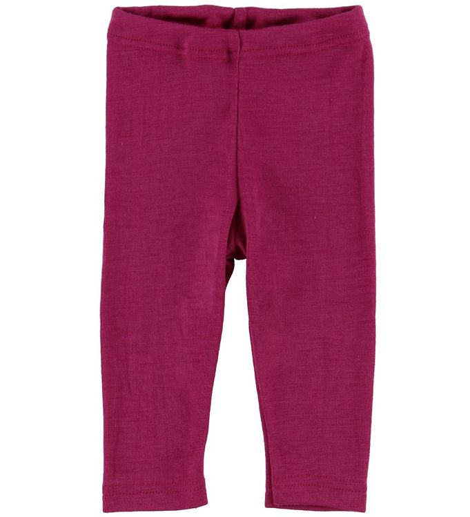 Engel Leggings - Uld/Silke - Raspberry Engel Leggings - Uld/Silke - Raspberry