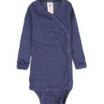 Engel Slå-om Body l/æ - Uld/Silke - Navy Blue
