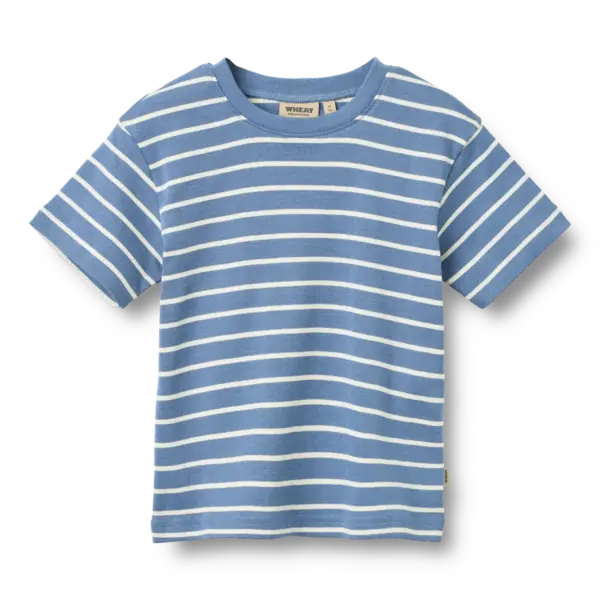 Fabian T-shirt - Blue Stripe - 128