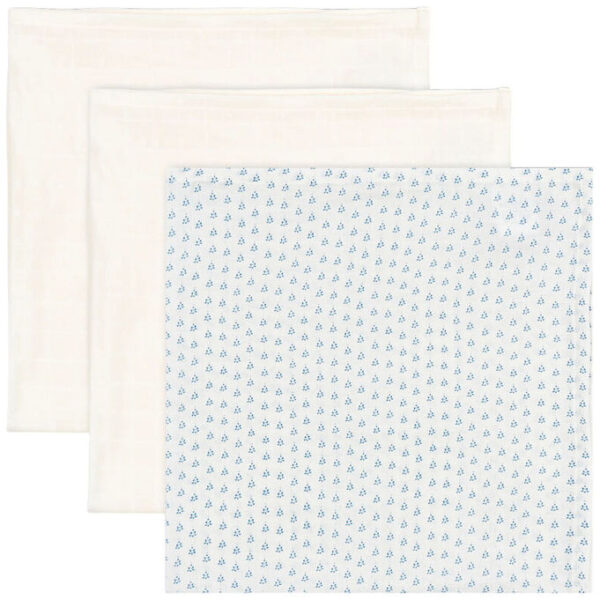 Fanga Fontana Stofbleer - 65x65 - 3-pak - Bellini - Punto Blu