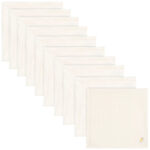 Fanga Fontana Stofbleer - 65x65 - Nuvoli - 10-pak - Antique Whit