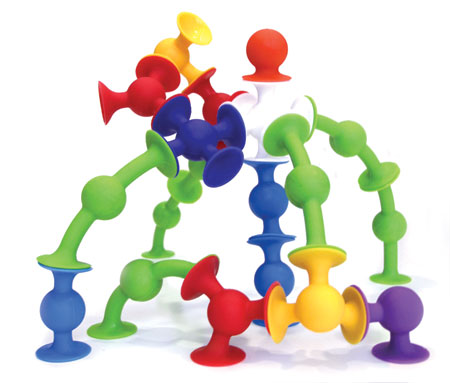 Fat Brain Toys | Byggebobler Squigz 22 dele