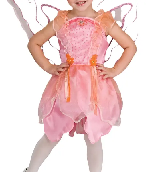 Fe-kjole med vinger str. 5-6 år