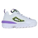 Fila Sneakers - Disruptur T - White-Electric Purple