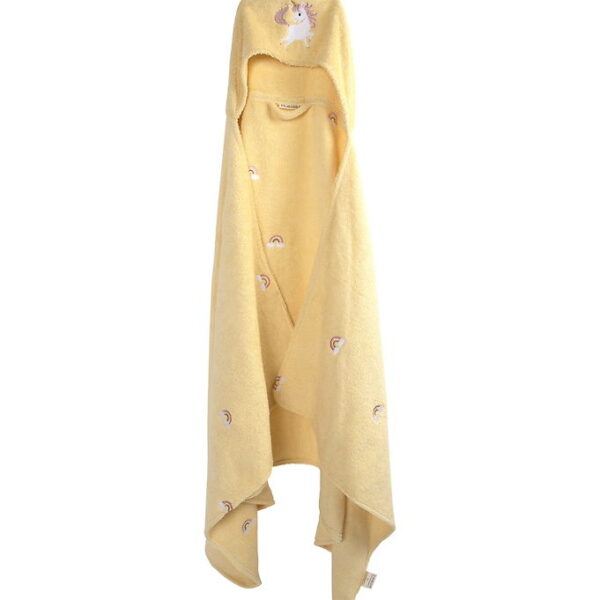 Filibabba Badehåndklæde m. Hætte - Unicorn Shores