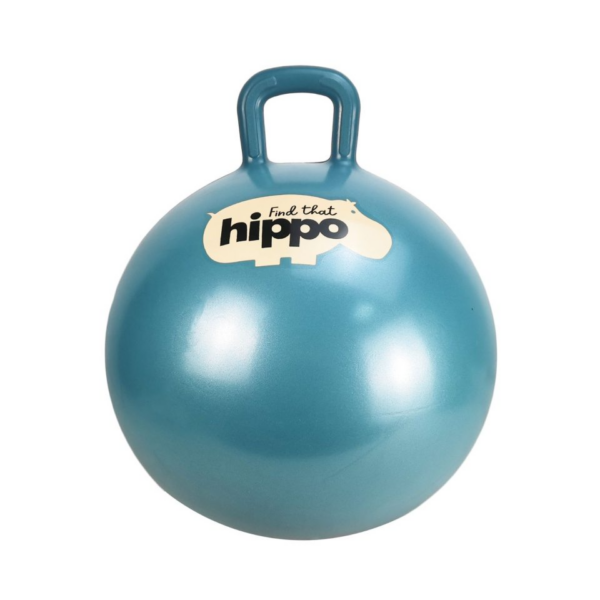 Find that hippo | Hoppebold Ø45 cm - Dark Cyan