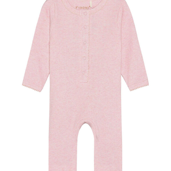 Fixoni Heldragt - Rib - Bleached Mauve Melange