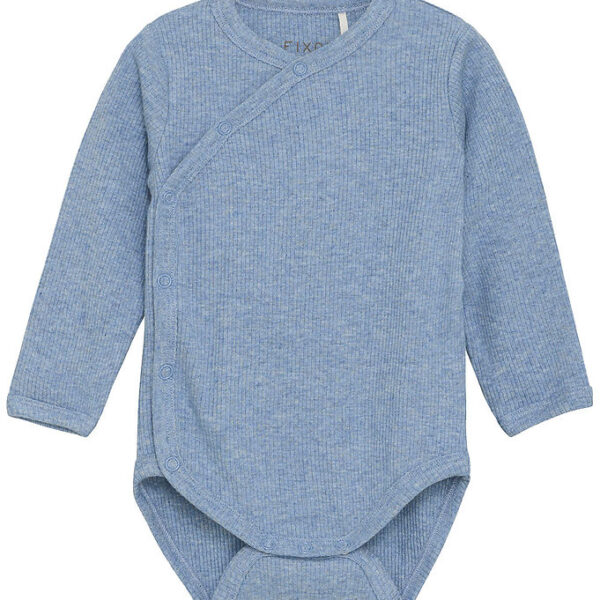 Fixoni Slå-om Body l/æ - Rib - Rain Washed Melange