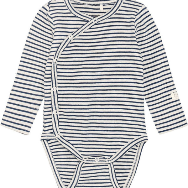 Fixoni Slå-om Body l/æ - Rib - Vintage Indigo