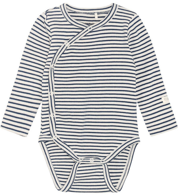 Fixoni Slå-om Body l/æ - Rib - Vintage Indigo