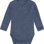Fixoni Slå-om Body l/æ - Rib - Vintage Indigo Melange