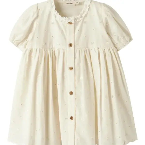 Flores Kjole - Coconut Milk - 122