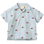 Flöss Skjorte - Albert - Blue Gingham