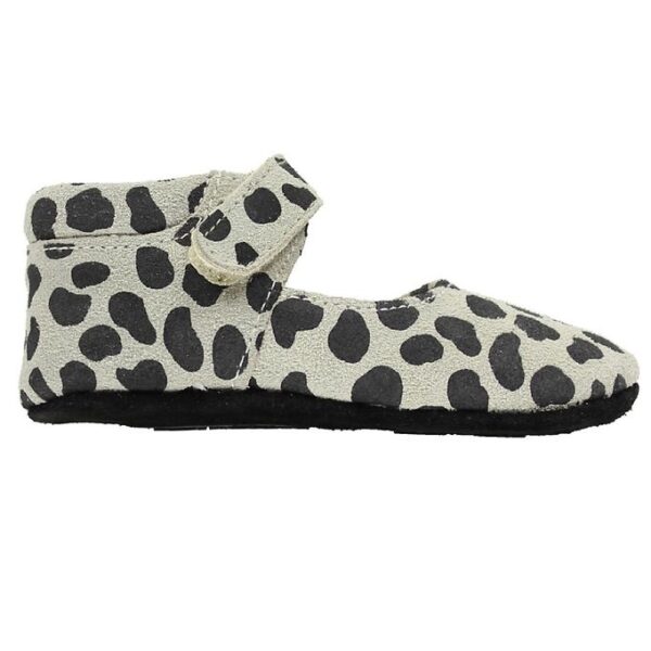 Fuzzies Ballerina Hjemmesko - Puk - Dalmatinerprint