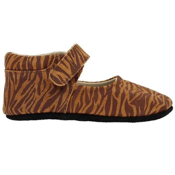 Fuzzies Ballerina Hjemmesko - Tasha - Tigerprint