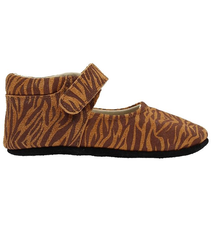 Fuzzies Ballerina Hjemmesko - Tasha - Tigerprint Fuzzies Ballerina Hjemmesko - Tasha - Tigerprint
