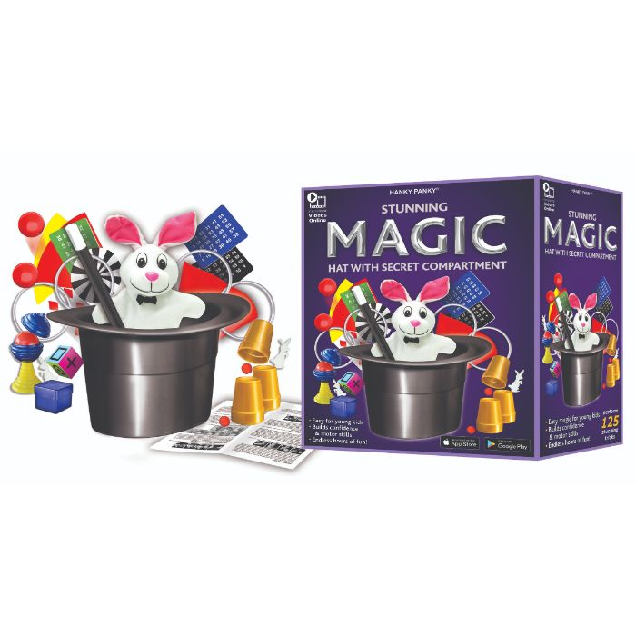 GA Import | Tryllesæt - Magisk hat med 125 tricks