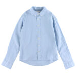 GANT Skjorte - Hør/Bomuld - Fresh Blue