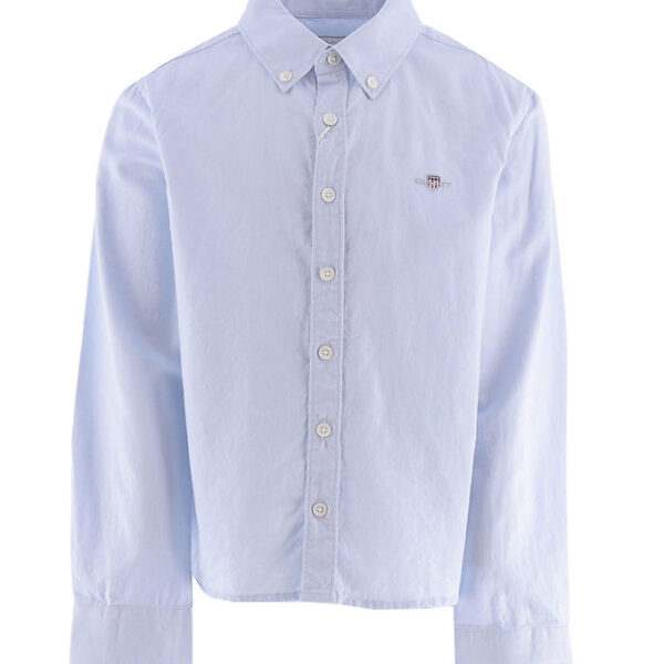 GANT Skjorte - Shield Oxford - Capri Blue