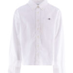 GANT Skjorte - Shield Oxford - Hvid