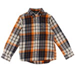 GANT Skjorte - Ternet - Shield - Cocoa Brown