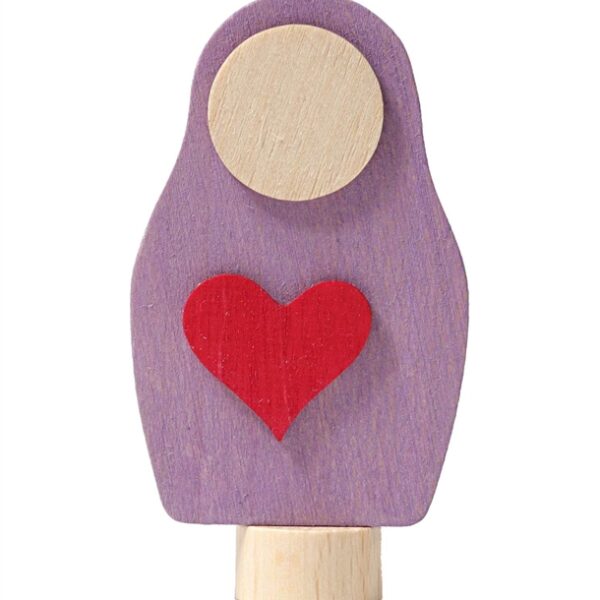 GRIMM'S Dekorativ Figur - Hjerte Babushka