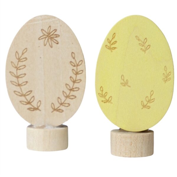 GRIMMS Dekorativ Figur - Påskeæg - Ornamental Duo