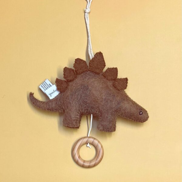 Gamcha Musikuro Dinosaur - Brun