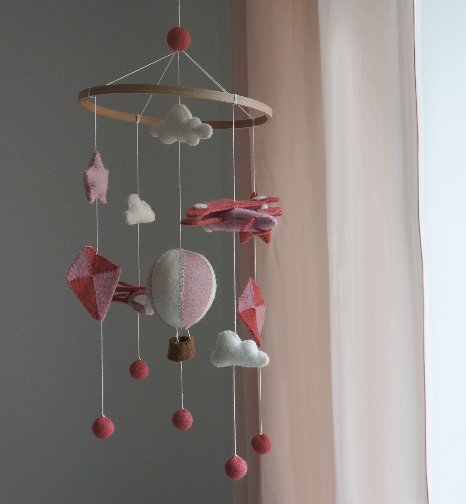 Gamcha Uro med Flyvemaskine, Drager og Luftballon - Koral