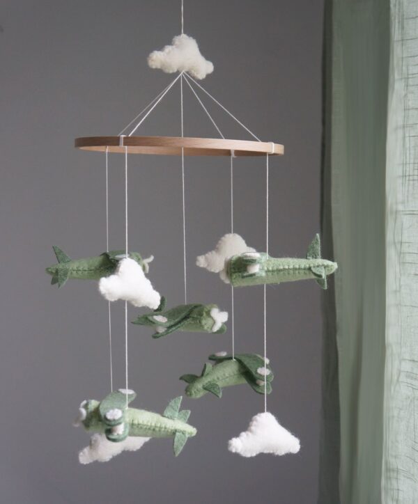 Gamcha Uro med Flyvemaskiner - Grøn