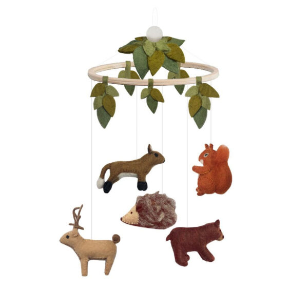 Gamcha Uro med Skovens Dyr og blade