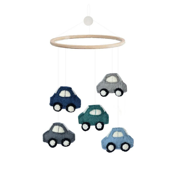 Gamcha Uro med biler - Blå, Grøn & Grå