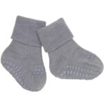 GoBabyGo Strømper - uld - Grey Melange