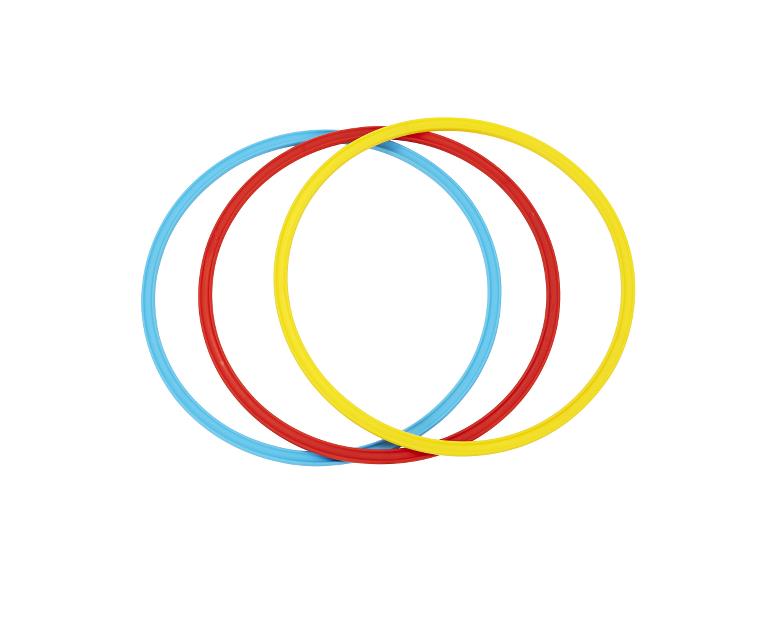 Gonge | Balancebane tilb. - Hula Hoops 50 cm, 3 stk