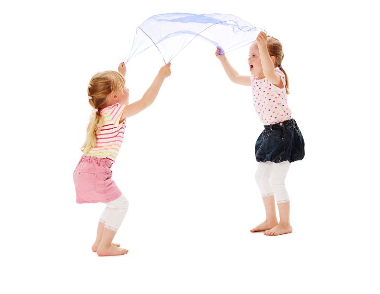 Gonge | Chiffontørklæder, store - Sæt m. 4 stk