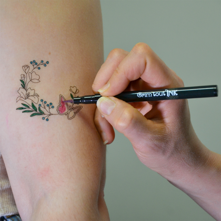 Grim'Tout | Tatoveringspen, 3 stk