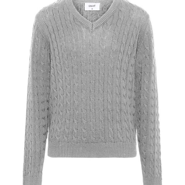 Grunt Bluse - Strik - GrAron - Grey Melange