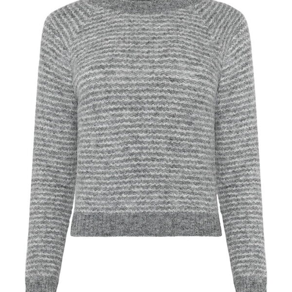 Grunt Bluse - Strik - GrCienne - Dark Grey