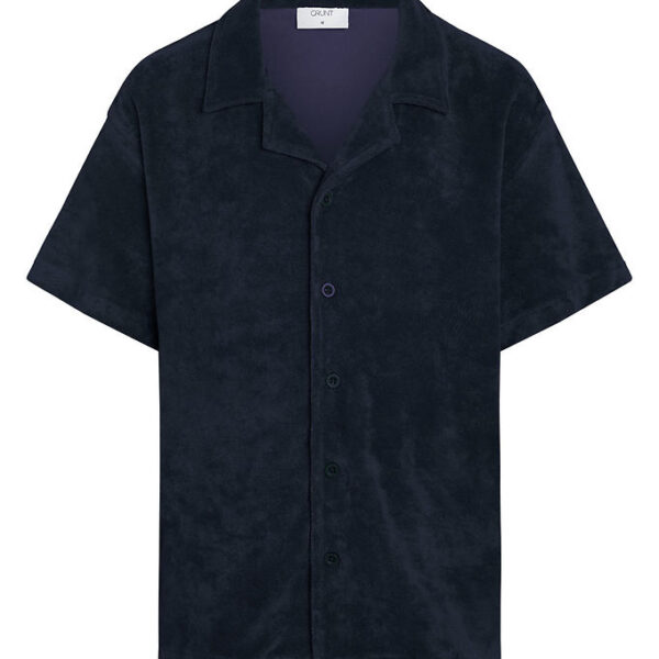 Grunt Skjorte - GRAugust Terry - Navy