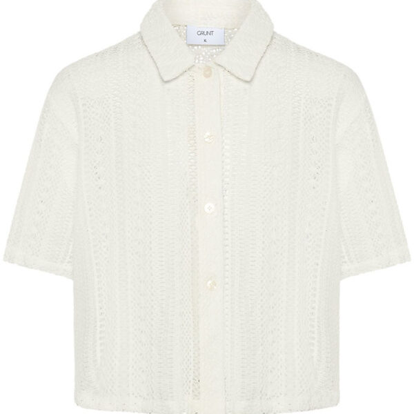 Grunt Skjorte - GRPooa Flo - Off White