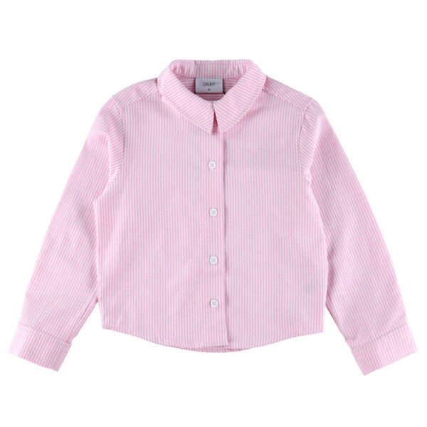 Grunt Skjorte - GrDagny - Pink/Hvidstribet