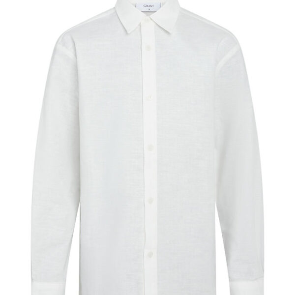 Grunt Skjorte - Herstal - Hør - Hvid