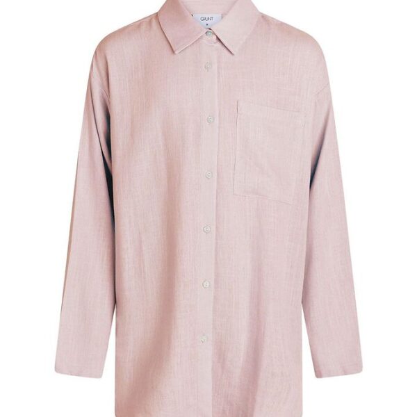Grunt Skjorte - Latti - Light Red