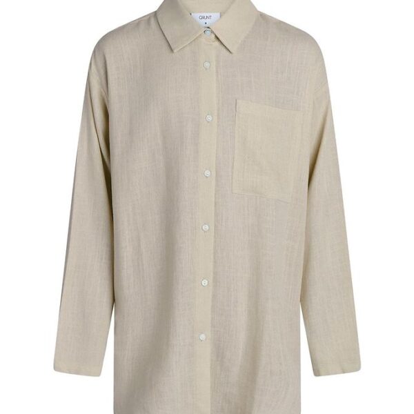 Grunt Skjorte - Latti - Sand