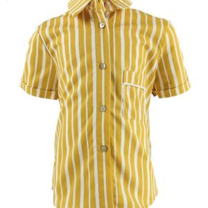 Grunt Skjorte - Sofia - Gulstribet