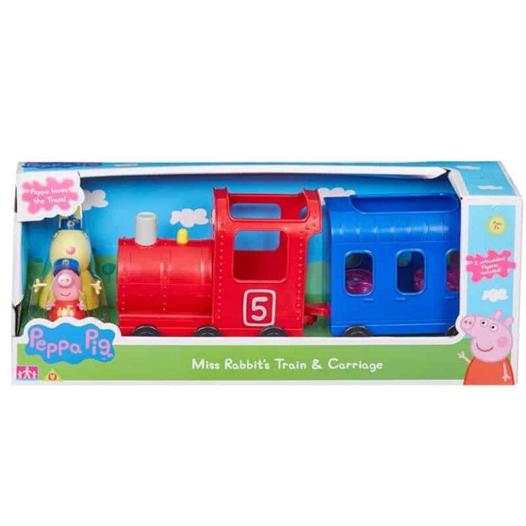 Gurli Gris Miss Rabbits Train And Carriage