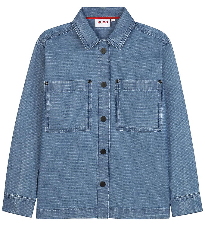 HUGO Skjorte - Denim - Stone Wash HUGO Skjorte - Denim - Stone Wash