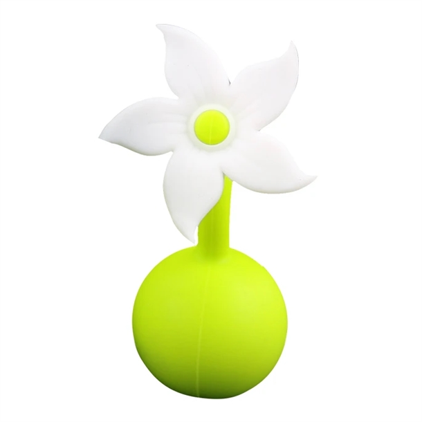 Haakaa Blomsterstopper - Låg - Hvid