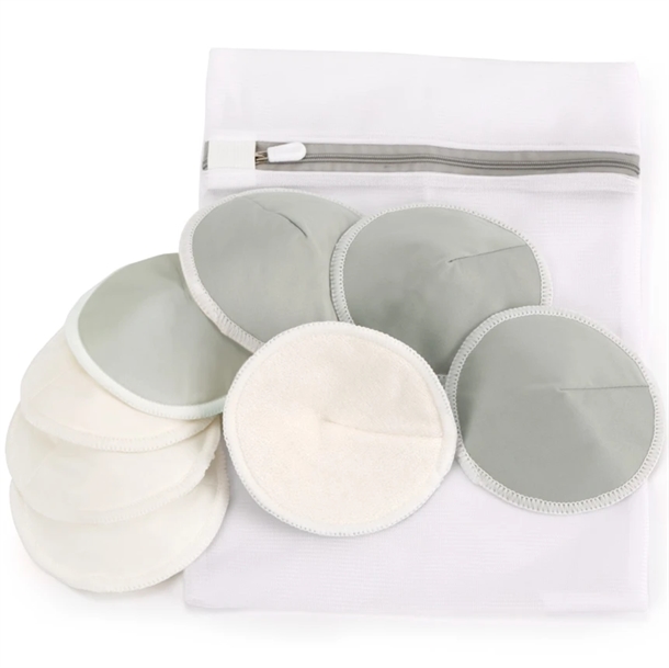 Haakaa genanvendelige ammeindlæg bambus - 8 stk.