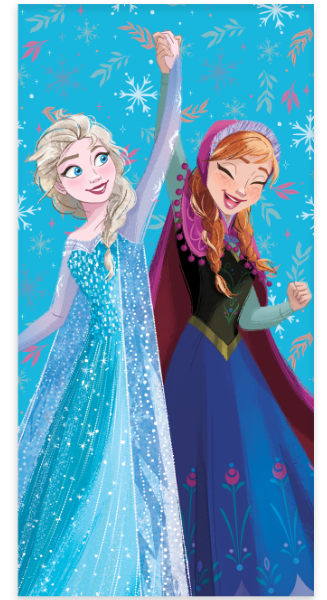 Håndklæde Med Frost - Håndklæder - Legekammeraten.dk